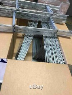 100 Double H Wire Step Stakes 10x30 in Yard Sign Stands FREE SHIPPING