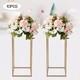 10PCS Column Wedding Flower Stand Cylindrical Display Rack 31.5inch Metal