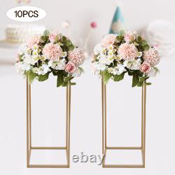 10PCS Column Wedding Flower Stand Cylindrical Display Rack 31.5inch Metal