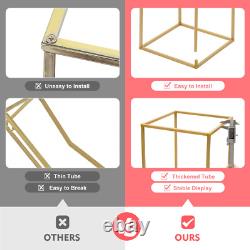 10PCS Column Wedding Flower Stand Cylindrical Display Rack 31.5inch Metal