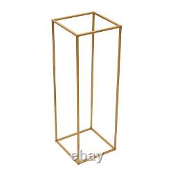 10PCS Column Wedding Flower Stand Cylindrical Display Rack 31.5inch Metal