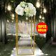10Pcs 24 Wedding Flower Stand Holders Gold Metal Geometric Wedding Centerpieces