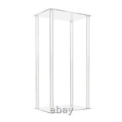 10 Pcs Acrylic Flower Stand Wedding Centerpiece Tall Vase Bouquet Backdrop Vase