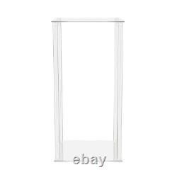 10 Pcs Acrylic Flower Stand Wedding Centerpiece Tall Vase Bouquet Backdrop Vase