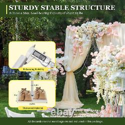 10ft x 10ft Backdrop Stand Pipe Kit Heavy Duty Wedding Back Adjustable Stand New