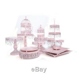 14Pcs Classical Cake Holder Crystal Cupcake Stand Versatile Cup Holder US SHIP
