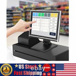 15 Touch Screen LCD Display Monitor, Touch Screen Cash Register With Stand