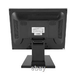 15 inch LCD Touch Screen Monitor VGA Retail Restaurant Monitor with Stand