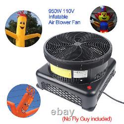 17.7 Air Blower Fan Fit Inflatable Wind Dancer Tube Man Fly Guy Sky Puppet 950W