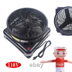 18Inch Air Blower Fan Fit Outdoor Inflatable Dancer Wind Tube Man Puppet Fly Guy