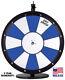 18 Blue and White Color Dry Erase Prize Wheel on a Table Stand, FREE SHIPPING