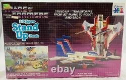 1984 Transformers Starscream Stand Up 3D Puzzle by Warren Brand NEW FREE SHIP