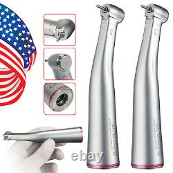 1-10Dental Dental 15 Electric Increasing Contra Angle Handpiece 4Inner OR