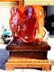 1 Ton Top+ Natural Red Jasper Quartz Polishing Crystal Specimen +Stand. Jc1911b