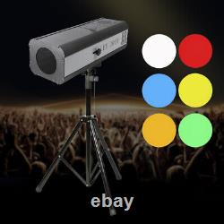 200W Party LED Follow Spotlight-Beam Pinspot Lamp with Stand Manual Control