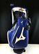 2018 Mizuno Pro Stand Bag Staff Blue Color 122894-op Free Ship