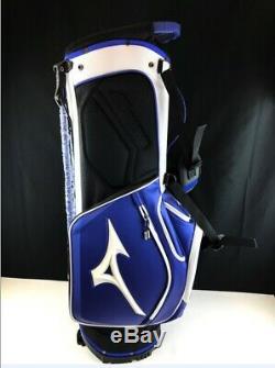 2018 Mizuno Pro Stand Bag Staff Blue Color 122894-op Free Ship