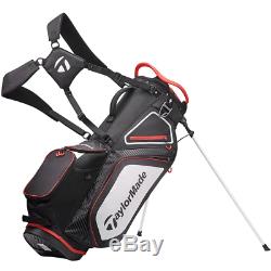 2020 New In Box Taylormade Tm20 8.0 Black White Red Stand Bag Free Ship