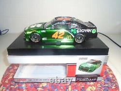 2021 Ross Chastain 1/24 Clover Color Chrome AUTOGRAPHED Camaro-FREE SHIPPING