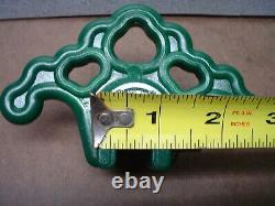 20 Green Polycarbonate Snow Guard/Angel for Standing Seam Metal Roofs. Free Ship