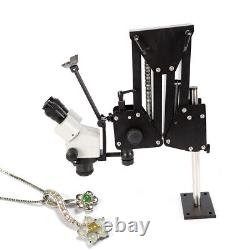 270° Jewelry Microscope Stand & Microscope Micro Inlaid Mirror For Jewelers NEW