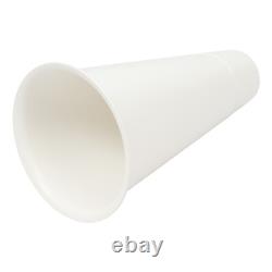 2 Layers Metal Flower Display Stand with 6 Buckets Moving Florist Bouquet Shelf