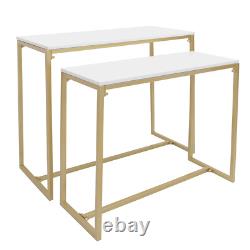 2 Piece Metal Shoe Handbag Display Stand Table Purses Retail Store Display Shelf