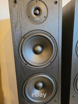 (2) Polk Audio R50 Floor Standing Tower Speakers FAST FREE SHIPPING INCLUDED