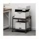 2 Tier Under Desk Printer Stand with Storage, 20 Inches Deep Large. Fast Ship
