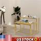 2-tier Gold Elegant Display Table Handbag Display Stand Racks For Jewelry Shoes