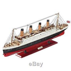 31.5 Scaled Museum Replica Collectible Titanic Model Cruise Ship with Stand
