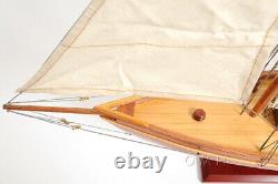 33 Inch America Sailboat Model Wooden Wood Boat Ship Replica New