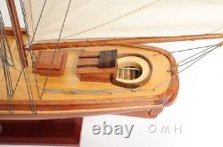 33 Inch America Sailboat Model Wooden Wood Boat Ship Replica New