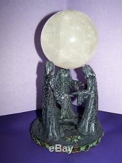 3 Goddesses Very Unique Ball Stand And Real100mm Quartz Crystal Ball-free Ship