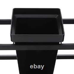 3 Layers Metal Flower Display Stand with 12PCS Buckets for Garden Florist