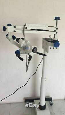 3 Step Floor Stand Surgical ENT Microscope Manual Fine Focusing -Free Shipping