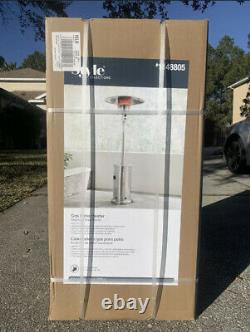 48000 BTU Stainless Steel Patio Heater with Wheels Brand New FREE FAST SHIPPING