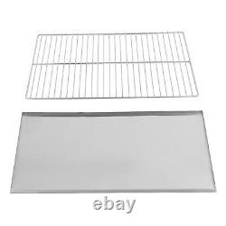 4-Tier Commercial Food Warmer Display Countertop Pie Pizza Cabinet Showcase 800W