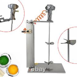 50 Gallon Automatic Pneumatic Mixer Chemicals Paint Coating Mix Blender with Stand