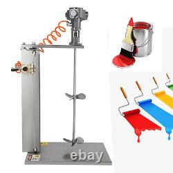 50 Gallon Automatic Pneumatic Mixer With Stand Paint Coating Mix Tool Paint Mixers