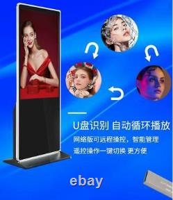 50 Inch Floor Standing Digital Signage Advertising Screen 1pc Free Shipping