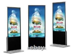 50 Inch Floor Standing Digital Signage Advertising Screen 1pc Free Shipping