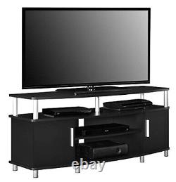 55 Inch TV Stand Entertainment Unit 55in max TV Size Flat Screen Center Console