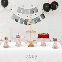 5Pcs New Desktop Cupcake Stand Cake Dessert Display Holder For Wedding Decorate