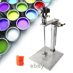 5 Gallon Pneumatic Mixer Stand Tank Barrel Paint Mix Blender Stainless Steel