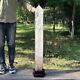 68LB Natural Clear Quartz Crystal Obelisk Crystal Tower Wand Point and Stand
