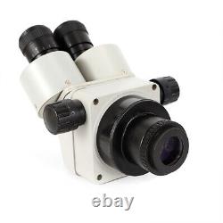 7x-45x Zoom Micro Inlaid Mirror Multi-directional Microscope+Stand Jewelry Tool/