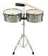 AM Percussion Libre 13 14 Timbale Kit with Stand and Cowbell FREE SHIPPING