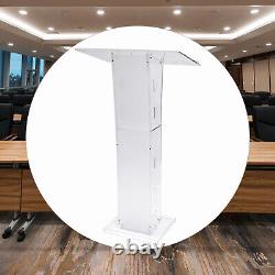 Acrylic Plexiglass Church Pulpit Podium Conference Transparent Presentat Stand