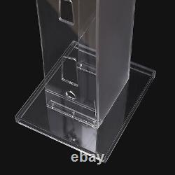 Acrylic Plexiglass Church Pulpit Podium Conference Transparent Presentat Stand